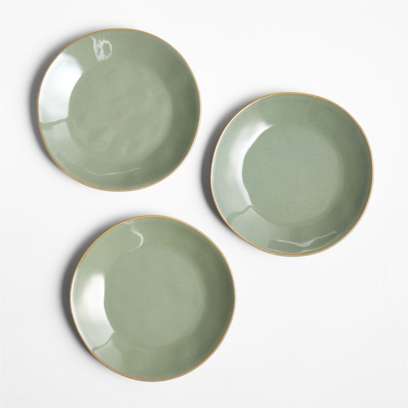 Marin Sage Green Stoneware Dinner Plates, Set of 8 - image 7 of 12