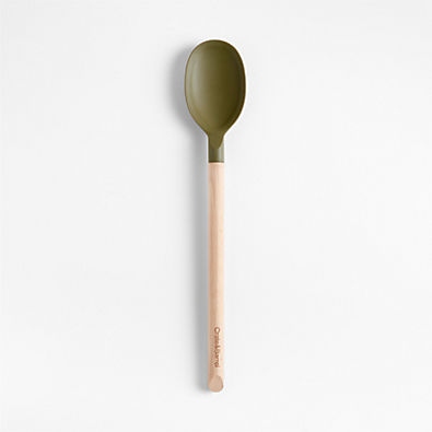View Marin Desert Green Silicone and Wood Spoon details