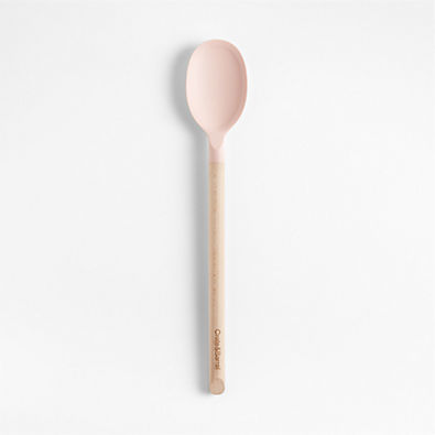 View Marin Elegant Pink Silicone and Wood Spoon details