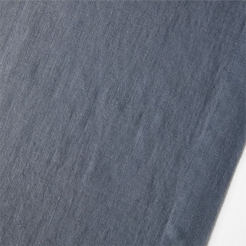 Marin 120" Slate Blue EUROPEAN FLAX ™-Certified Linen Table Runner - image 1 of 2