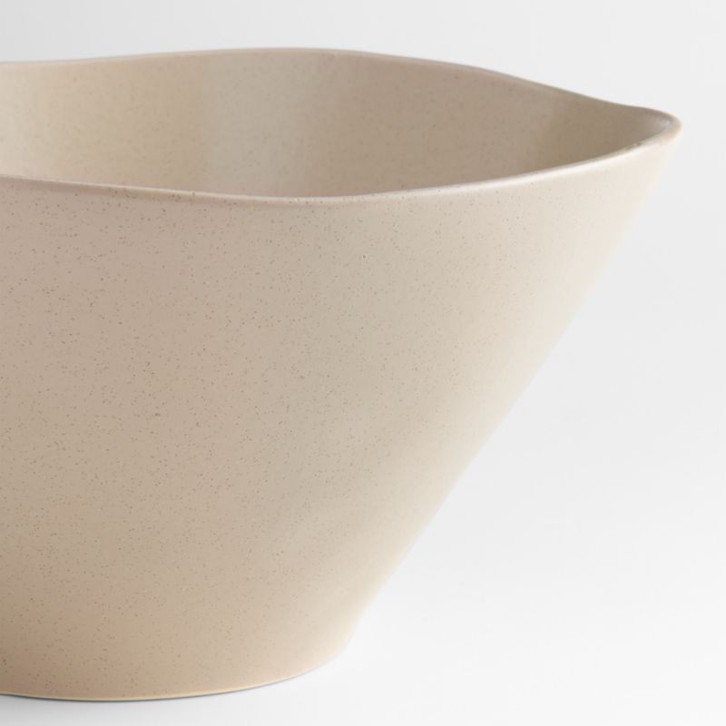 Marin Sand 10.25" Stoneware Serving Bowl - image 2 of 3