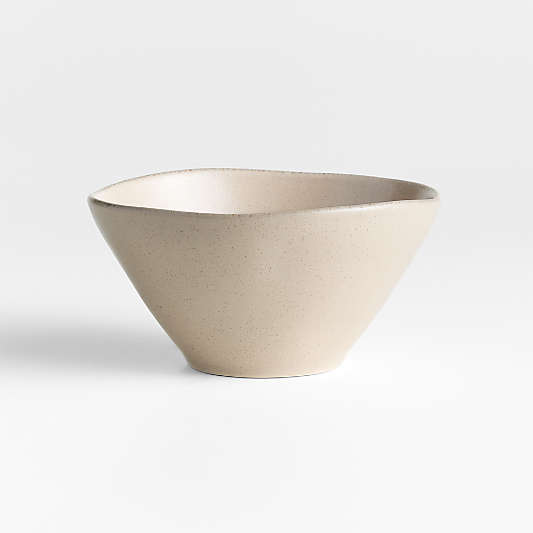 Marin Sand Stoneware Cereal Bowls, Set of 8