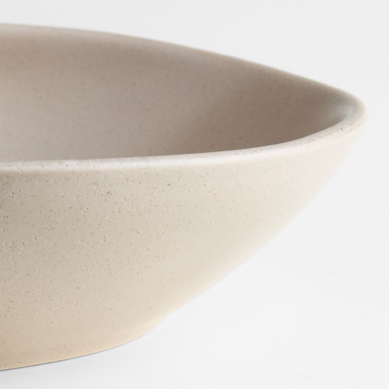 Marin Sand Stoneware Low Bowl - image 3 of 4