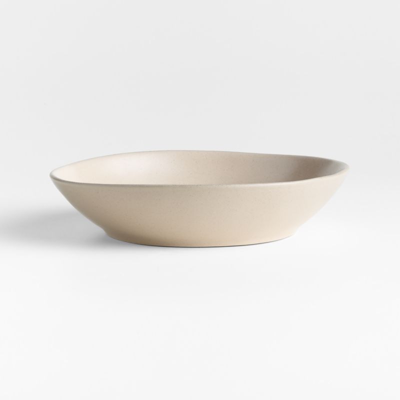 Marin Sand Stoneware Low Bowl - image 0 of 4