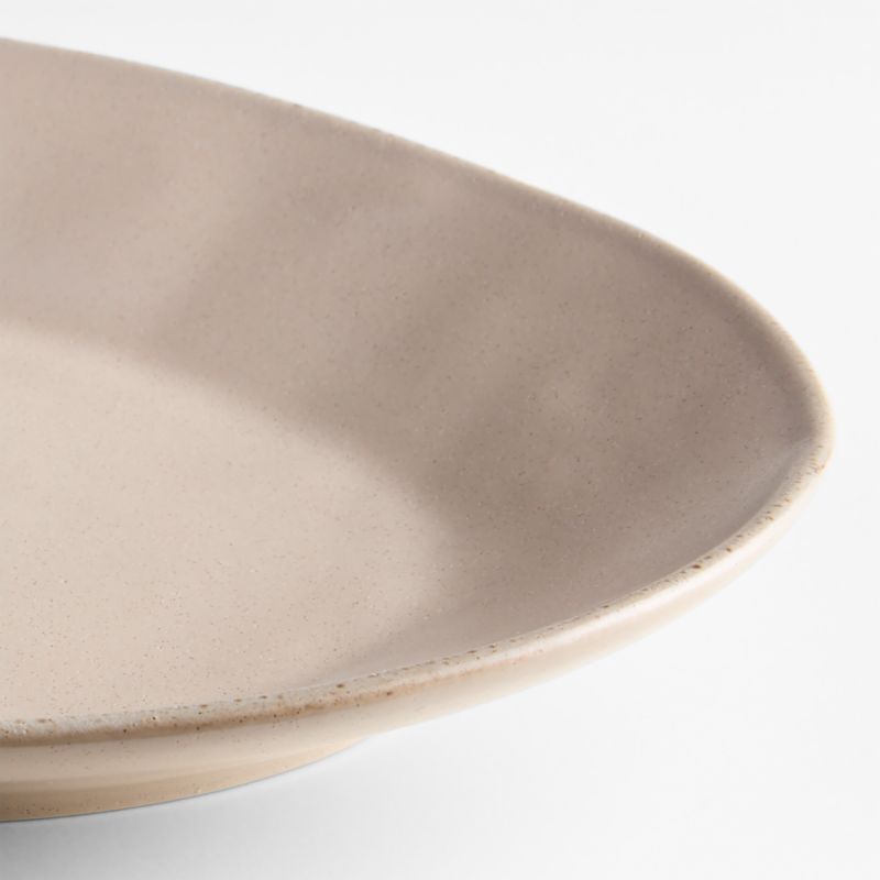 Marin Sand Small Oval Stoneware Platter - image 3 of 4