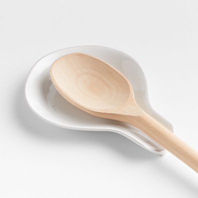View Marin White Stoneware Spoon Rest details