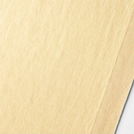 Marin 120" Straw Yellow EUROPEAN FLAX â„¢-Certified Linen Table Runner