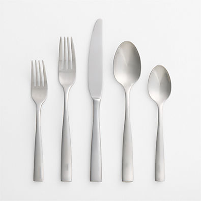 View Marin Satin 20-Piece Flatware Set details
