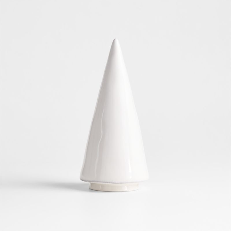 Marin Medium White Ceramic Christmas Tree - image 0 of 11