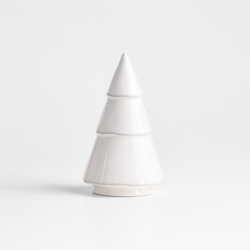 Marin Small White Ceramic Christmas Tree - image 0 of 10