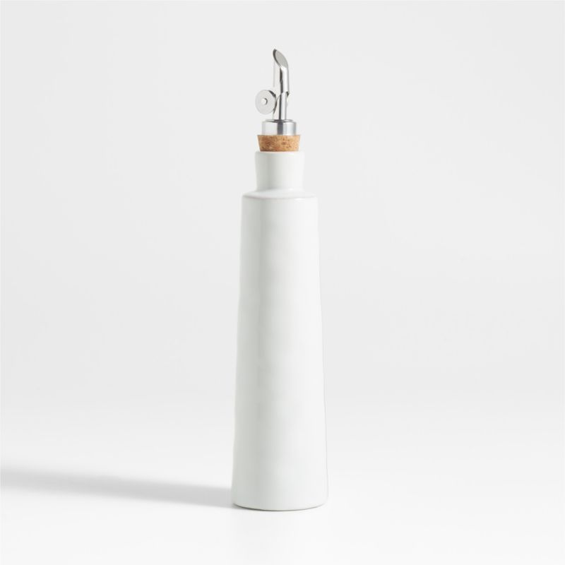 Marin White Oil Cruet | Crate & Barrel