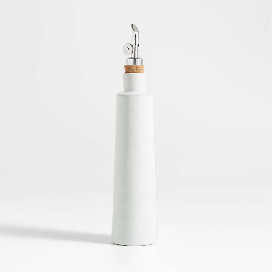 Marin White Oil Cruet | Crate & Barrel