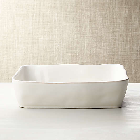 Marin White 12"x8.5" Baking Dish