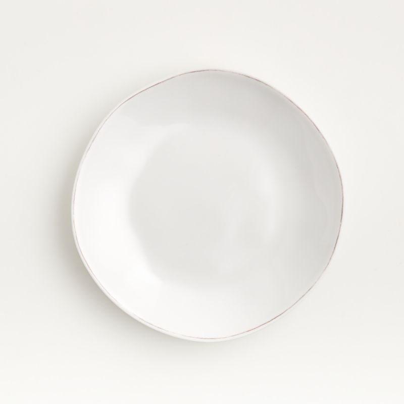 Marin White Outdoor Melamine Salad Plate - image 0 of 10