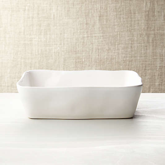 Marin White 10"x7" Baking Dish