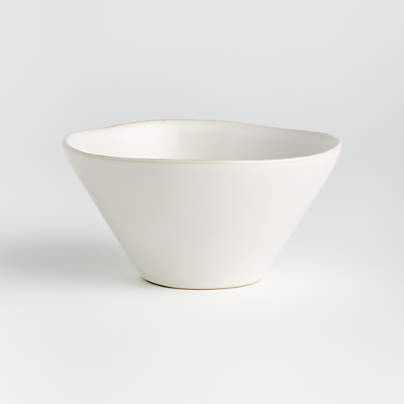 Marin White Cereal Bowl