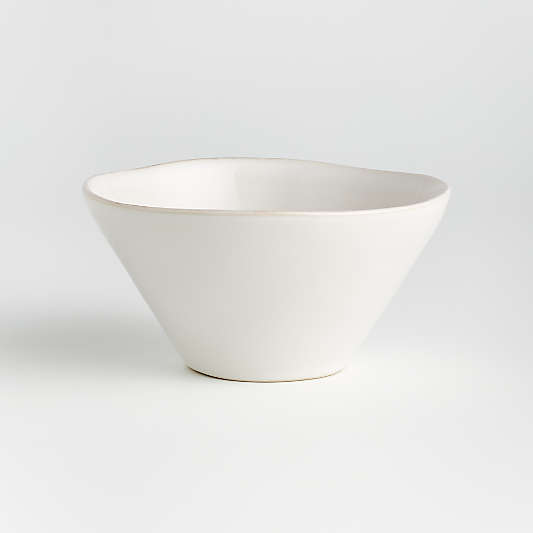 Marin White Cereal Bowl