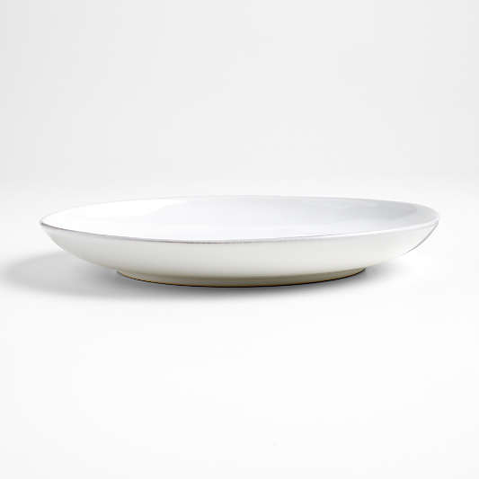 Marin White Coupe Dinner Plate, Set of 8