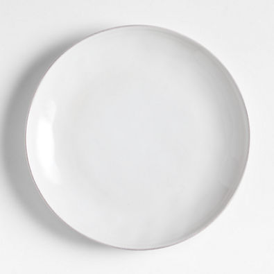 View Marin White Stoneware Coupe Dinner Plate details