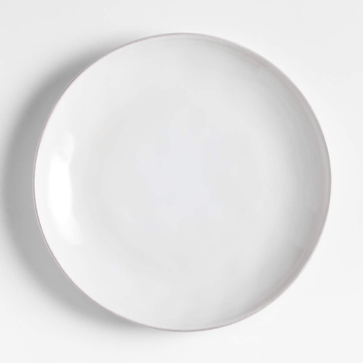 Marin White Coupe Dinner Plate Reviews Crate And Barrel Canada