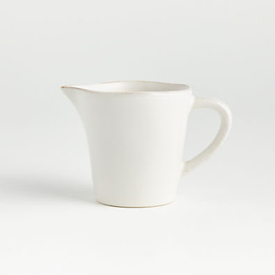 View Marin White Stoneware Creamer details