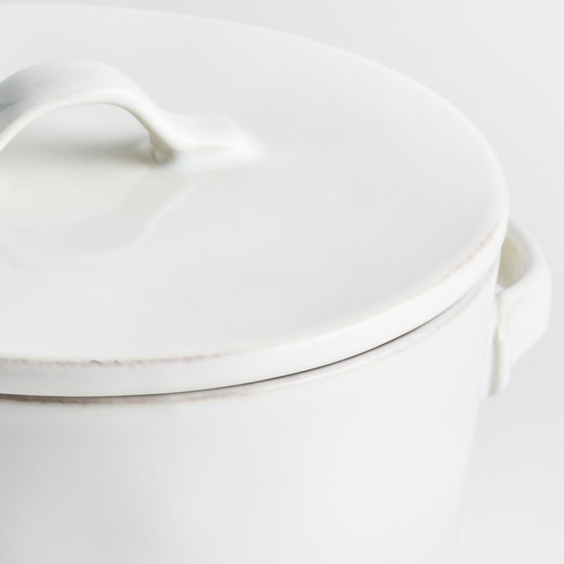 Marin White 2-Qt. Covered Casserole Dish - image 6 of 11