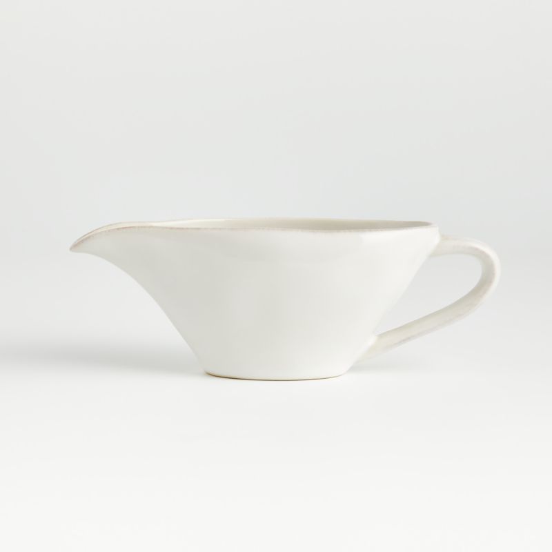 Marin White Gravy Boat