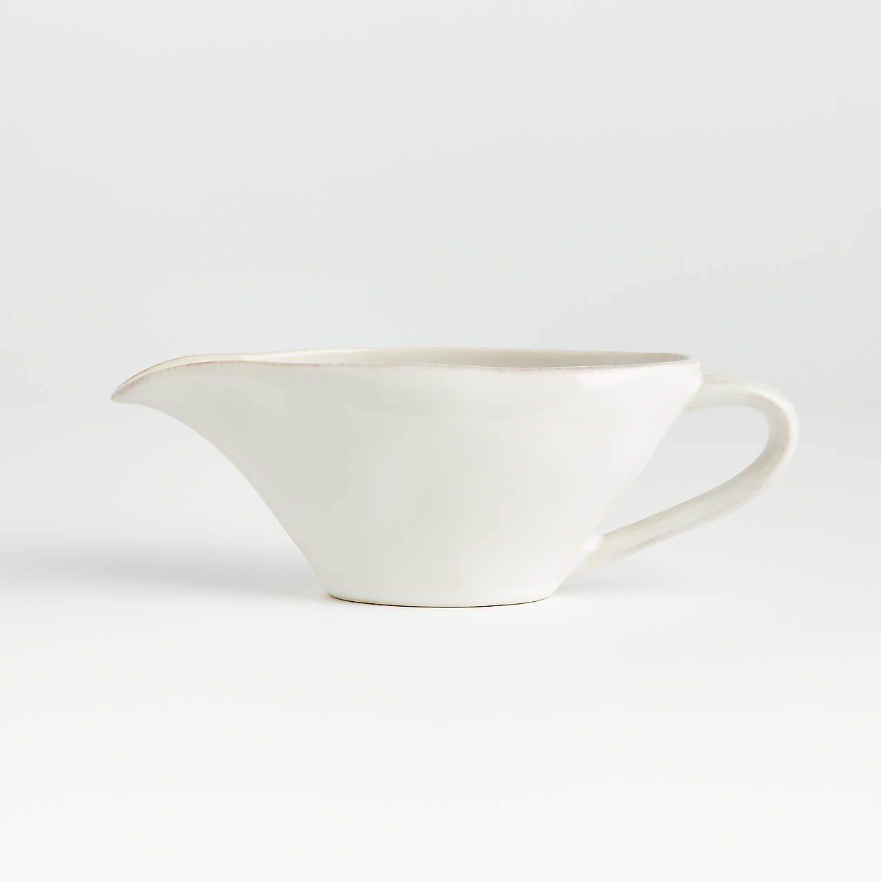 Marin White Gravy Boat + Reviews | Crate & Barrel