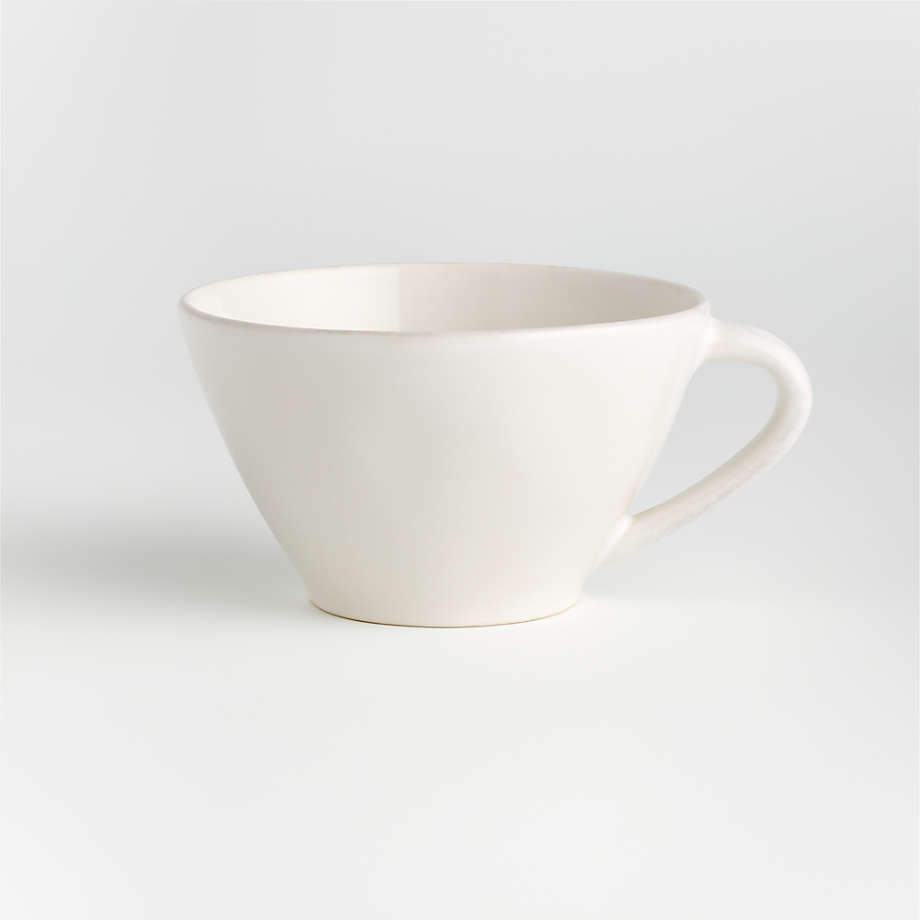 Marin White Jumbo Mug + Reviews | Crate & Barrel