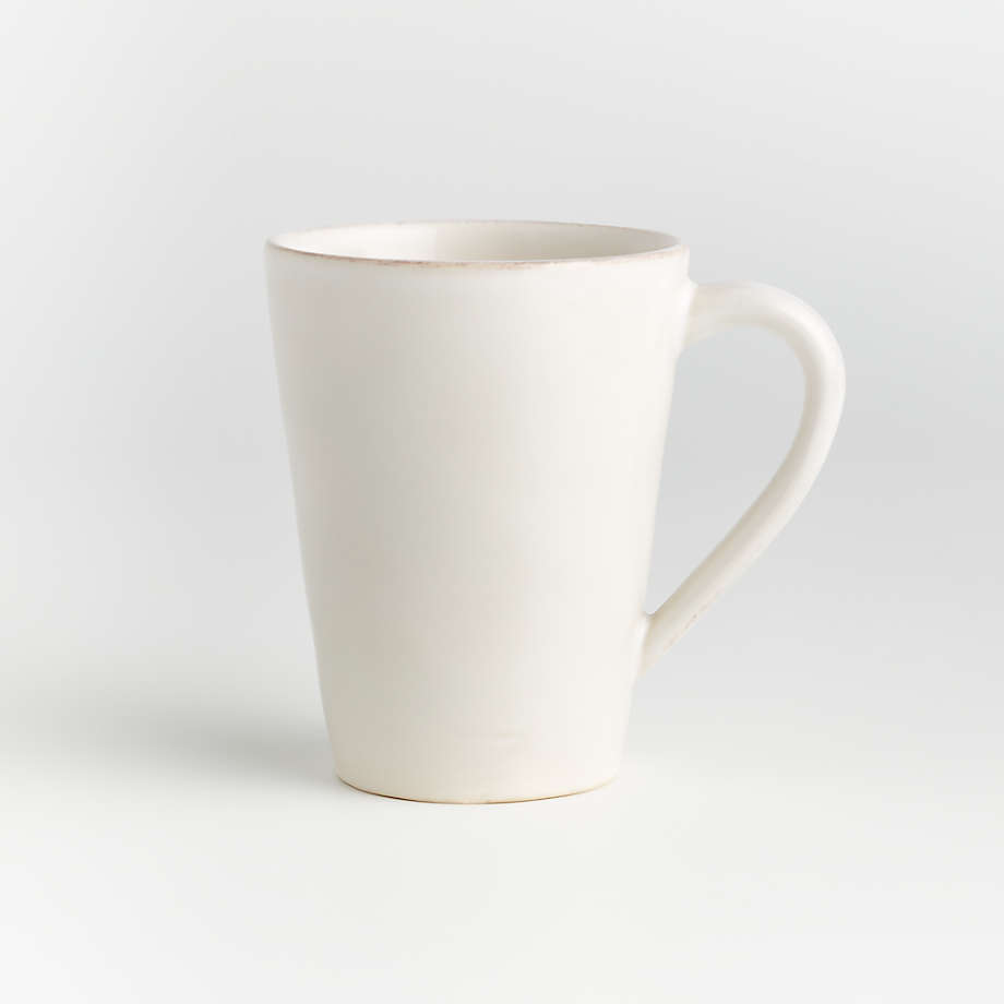 Marin White Mug + Reviews | Crate & Barrel