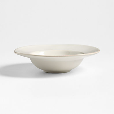 View Marin White Stoneware Pasta Bowl details