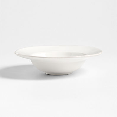 View Marin White Stoneware Pasta Bowl details