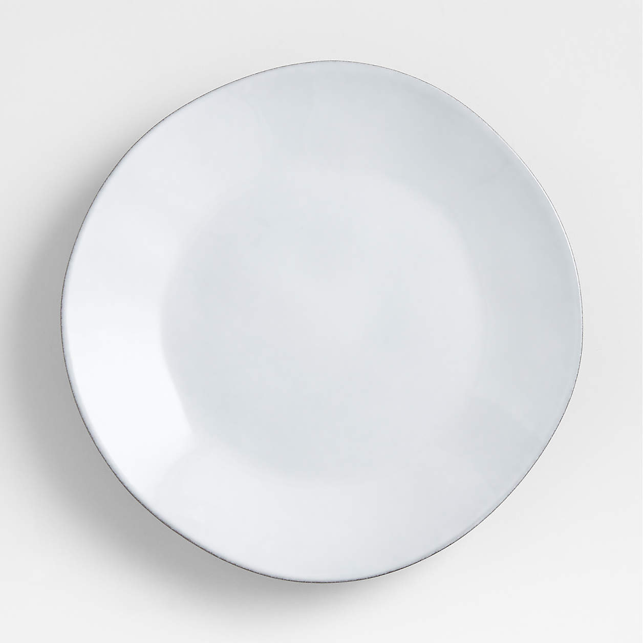 Dinner Plate: Marin White Recycled Stoneware