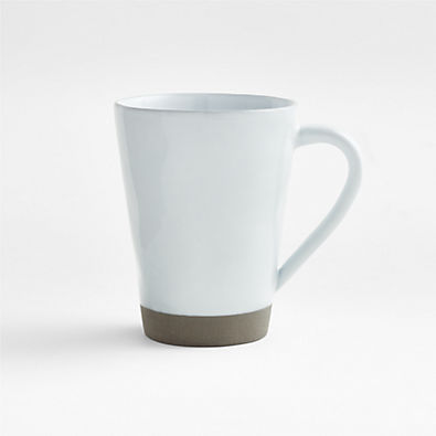 View Marin 12-oz. White Recycled Stoneware Mug details