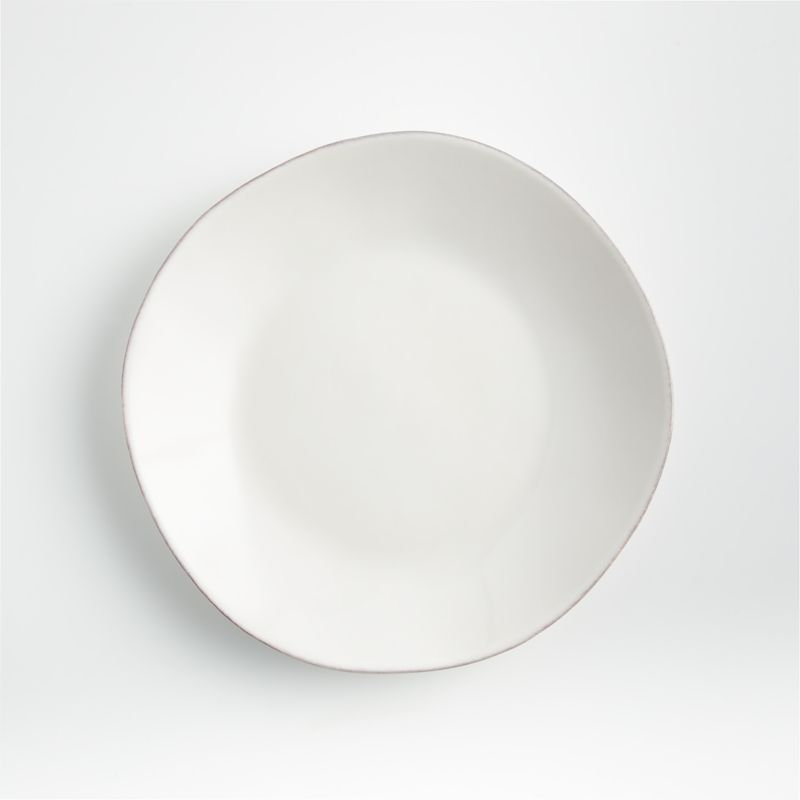 Marin White Salad Plates, Set of 8