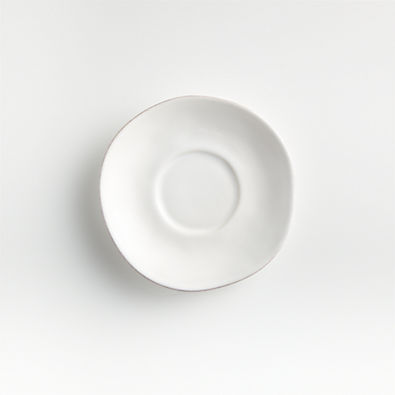 View Marin White Stoneware Saucer Plate details