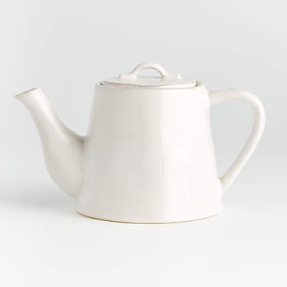 Marin White Teapot