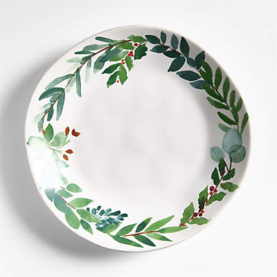 Marin Winter Botanical Stoneware Dinner Plate