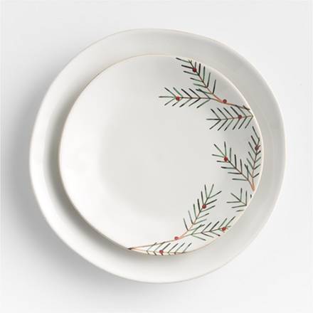 Ceramic Christmas Snack Bowls - Set of 3