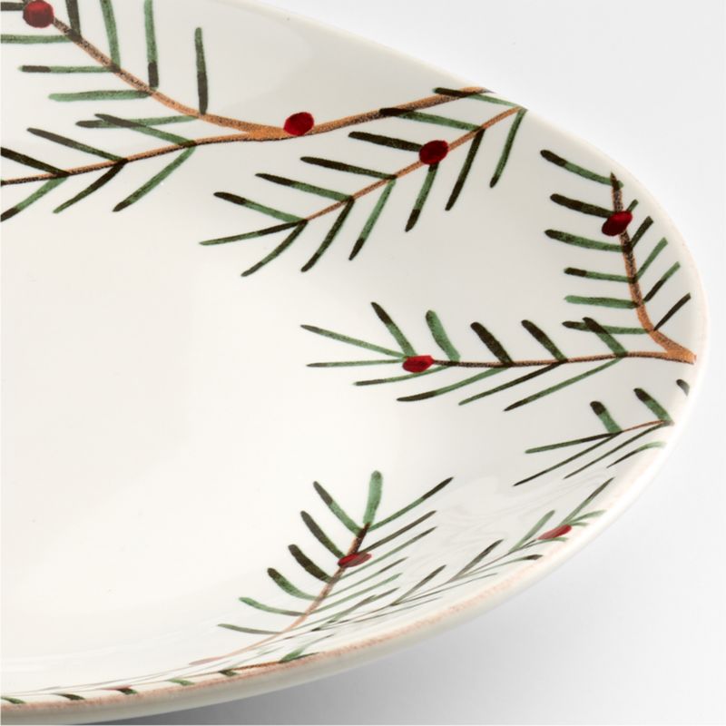 Marin Holiday Winter Pine Salad Plate - image 8 of 9