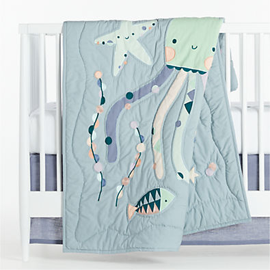 View Marine Baby Crib Quilt details