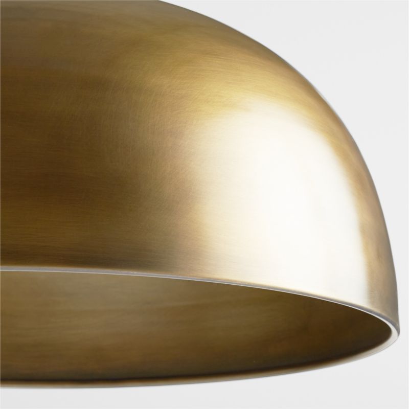 Marino Brass and Chrome Metal Floor Lamp