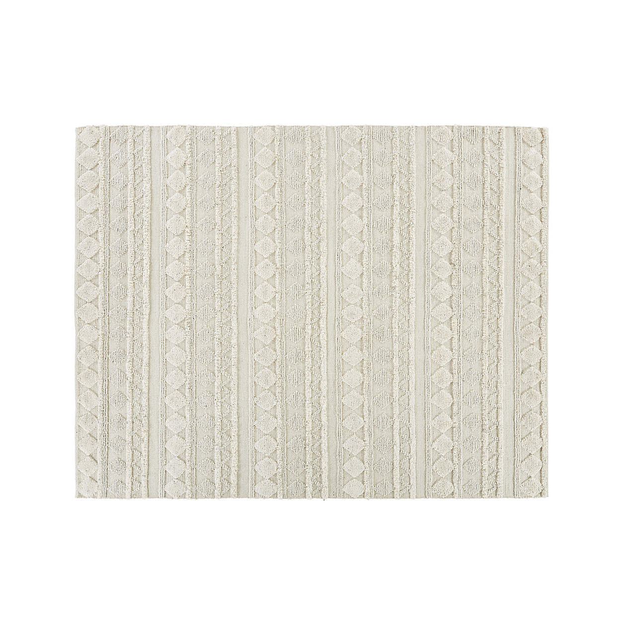 Maris Neutral Flatweave Rug 8'x10' + Reviews Crate & Barrel