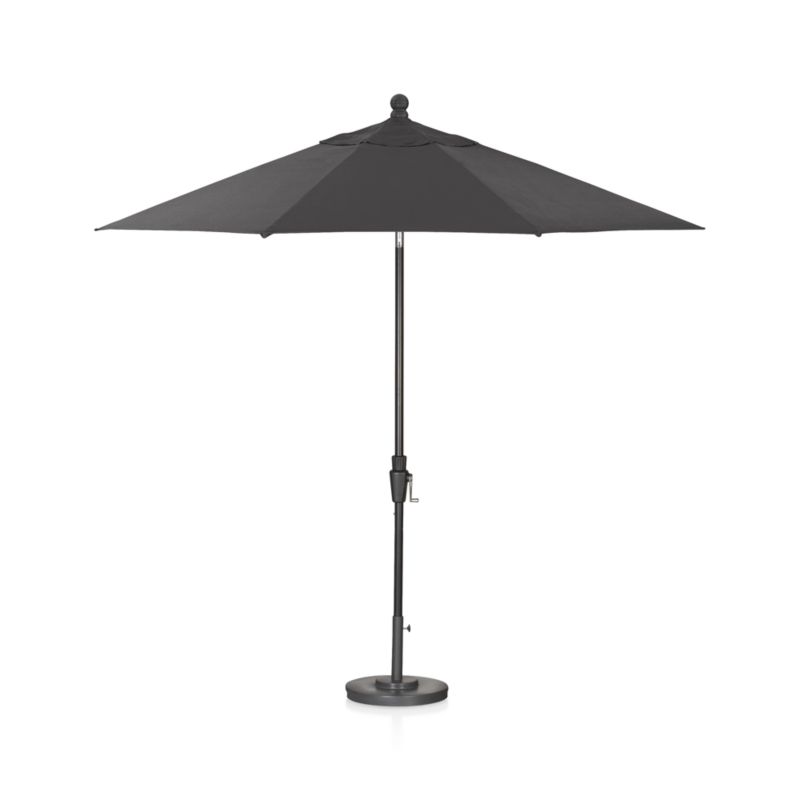 9' Round Tilt Black Umbrella Frame - image 2 of 6