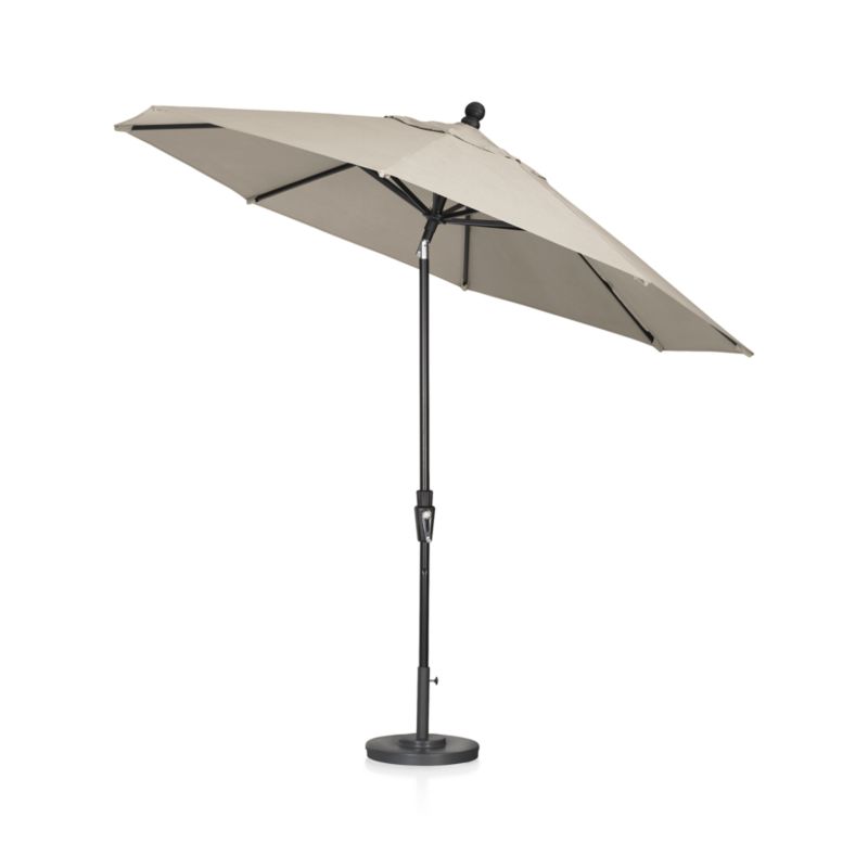 9' Round Tilt Black Umbrella Frame - image 5 of 6