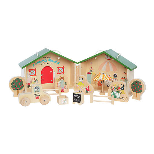 Manhattan Toy Market Day Kids Wooden Playset