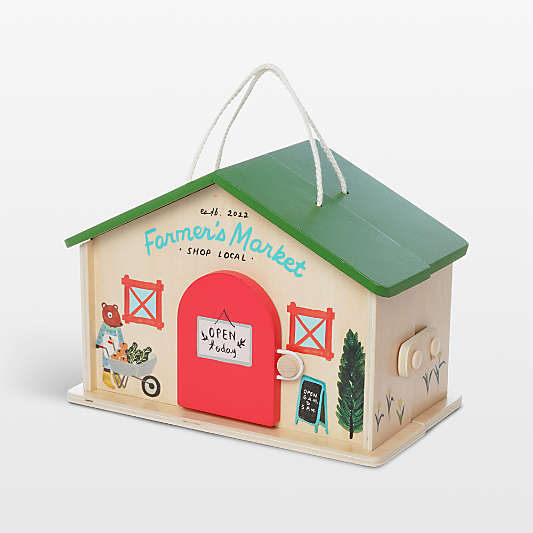 Manhattan Toy Market Day Kids Wooden Playset
