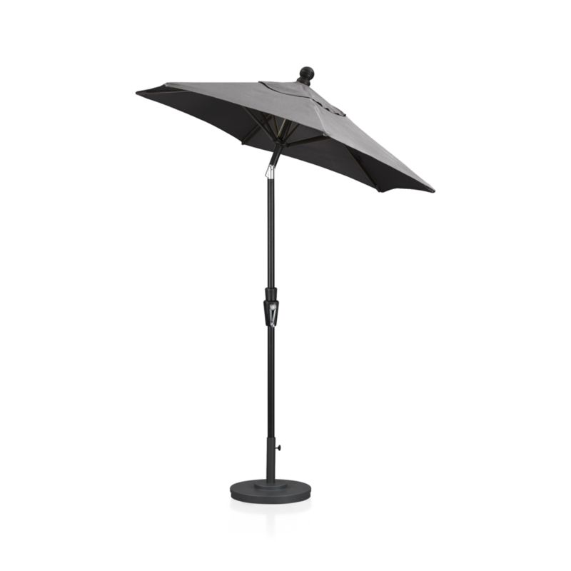 6' Round Tilt Black High Dining Outdoor Patio Umbrella Frame - image 3 of 6