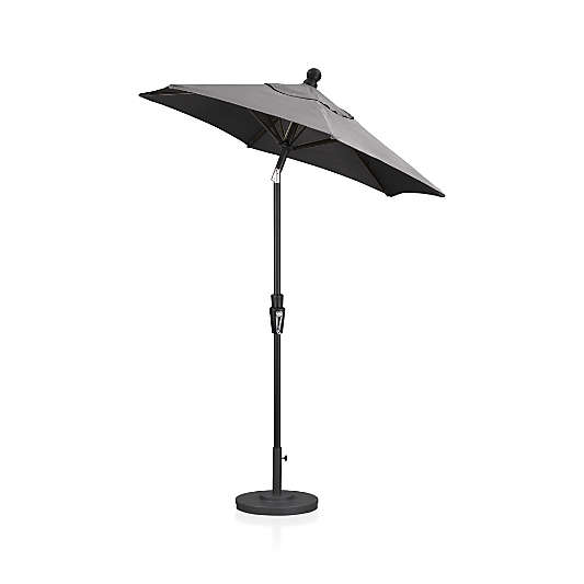 6' Round Tilt Black High Dining Outdoor Patio Umbrella Frame