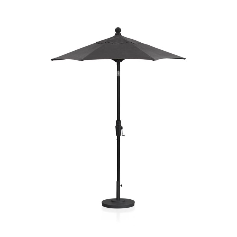 6' Round Tilt Black High Dining Outdoor Patio Umbrella Frame - image 2 of 6